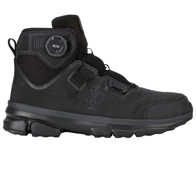 Main view, S1, S1 Safety boots e.s. Triest mid, black