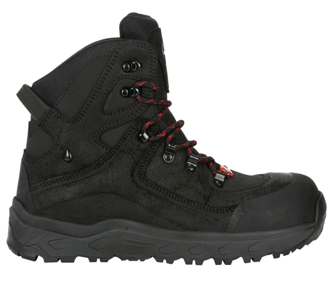 Main view, S7, S7S Safety boots e.s. Siom-x12 mid, black