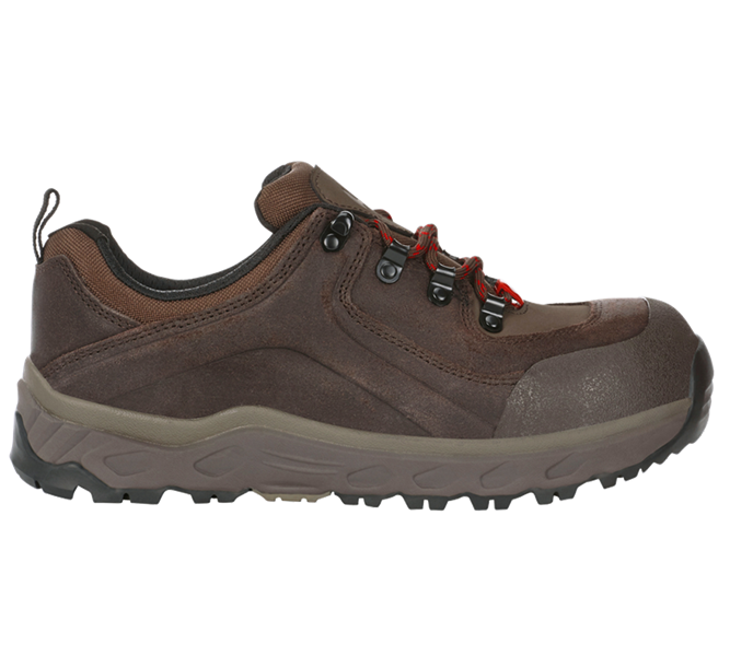 Main view, Safety Shoes, S3S Safety shoes e.s. Siom-x12 low, chestnut