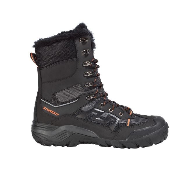 Main view, S3, STONEKIT S3 Winter safety boots Trondheim, black