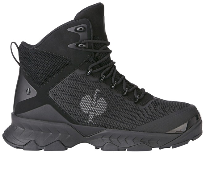 Main view, S7, S7S Safety boots e.s. Bozen mid, black