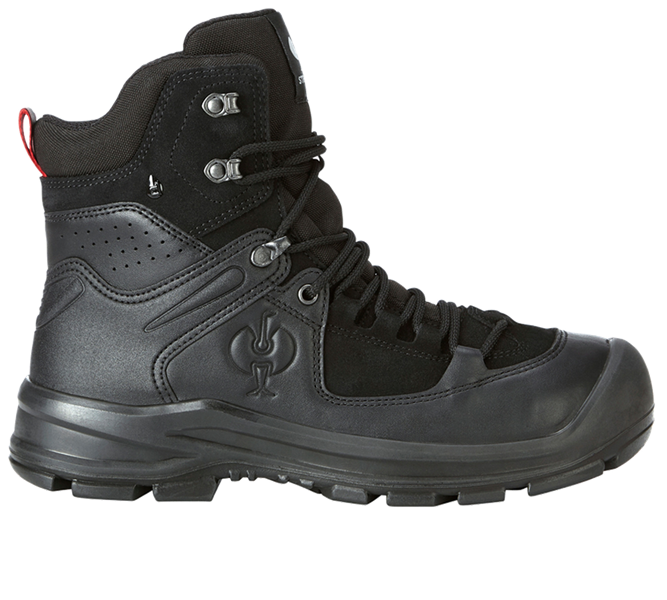 Main view, S7, S7 Safety boots e.s. Passau mid, black