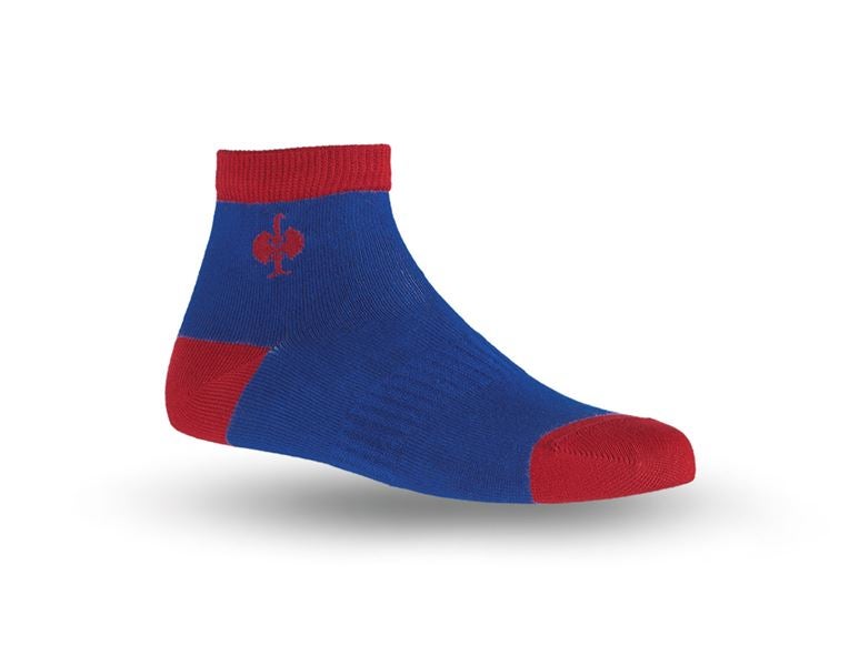 Main view, Accessories, e.s. Allround socks Classic light/mid, children's, royal/fiery red