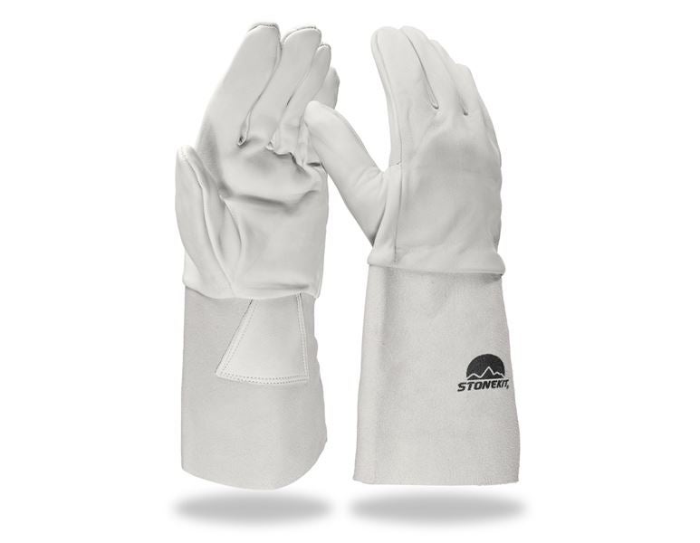 Nappa leather welder's gloves