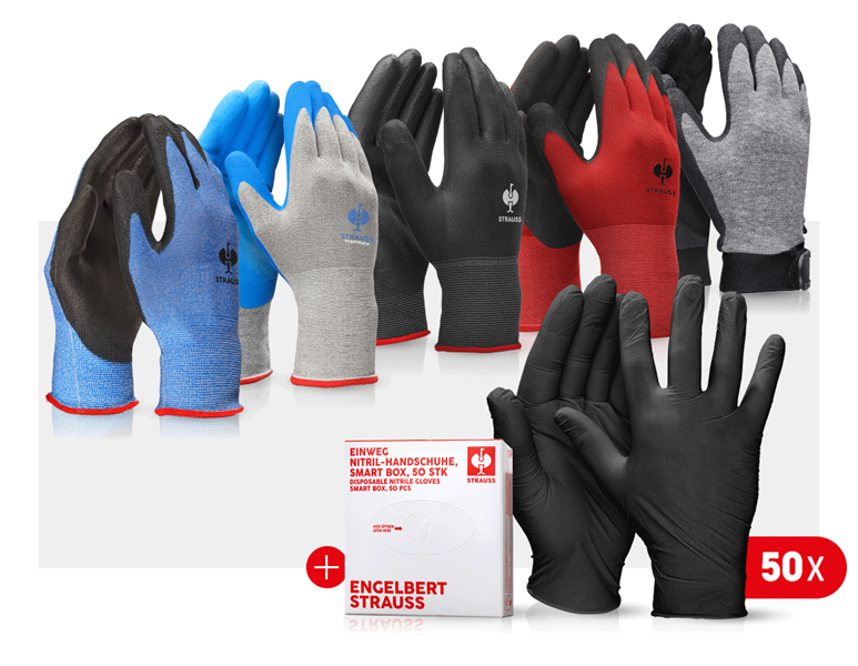 Professional glove set automobile III