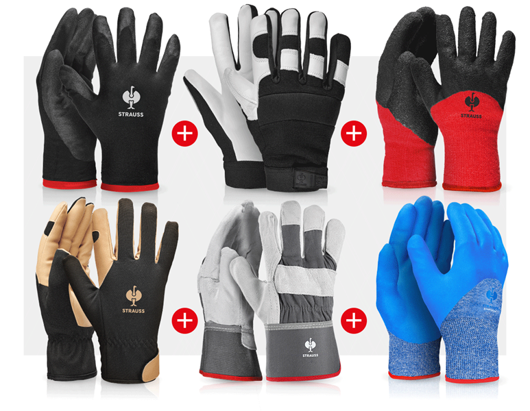 Main view, Personal Protection, TEST-Set: Cold-resistant gloves