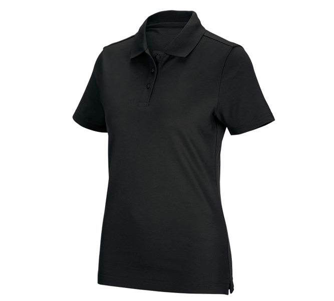 e.s. funktions poloshirt poly cotton, damer