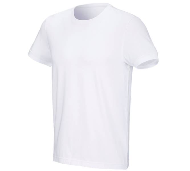 e.s. T-shirt cotton stretch