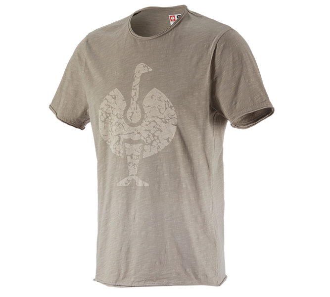 e.s. T-Shirt workwear ostrich