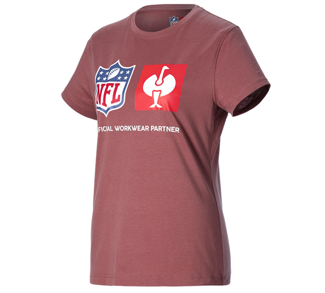 Main view, Clothing, NFL T-Shirt cotton, ladies, oxidred