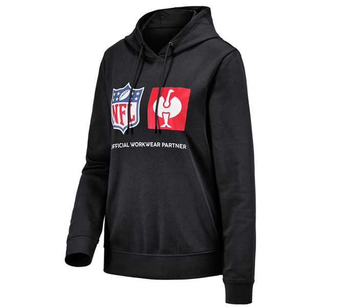 Main view, Collaborations, NFL Hoodie cotton, ladies, black