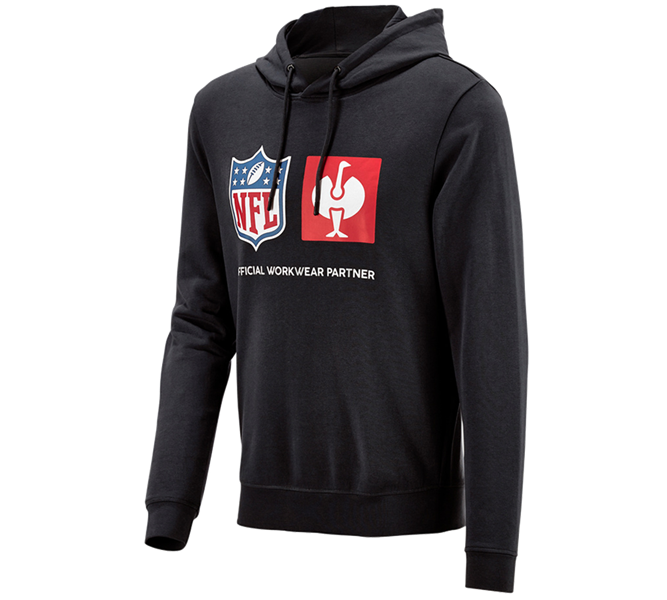 Hovedvisning, Samarbejde, NFL Hoodie cotton, sort