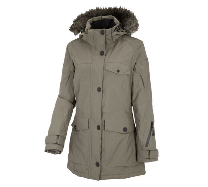 Main view, Overview of the e.s. collections, Winter parka e.s.vision, ladies', stone