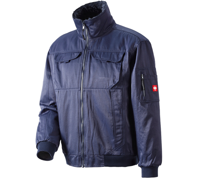 Main view, Clothing, Pilot Jacket Dakota II, navy blue