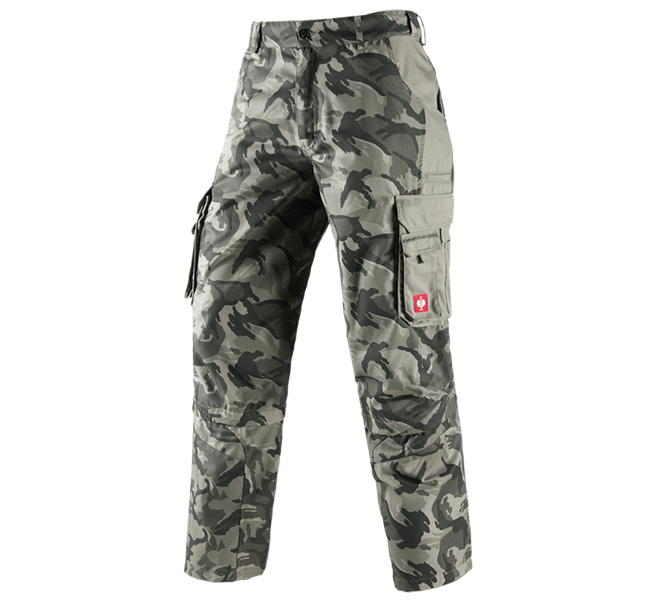 Zip off trousers e.s. camouflage