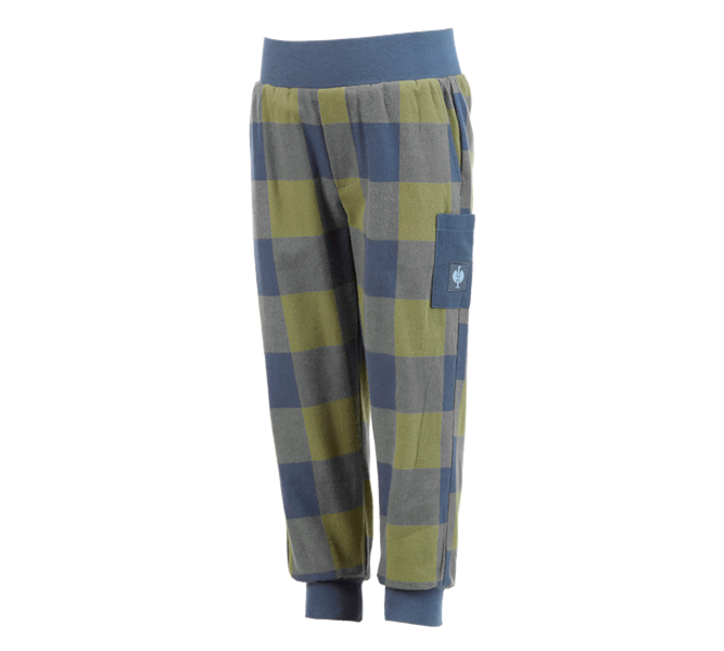 Main view, Clothing, e.s. Pyjama Trousers, children's, mountaingreen/oxidblue