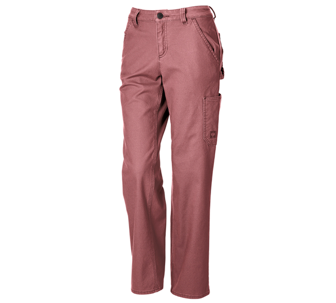 Main view, Clothing, Trousers e.s.iconic, ladies', oxidred