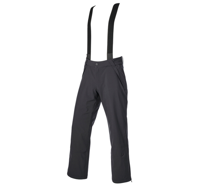 Main view, Work Trousers, Functional trousers e.s.trail snow, black