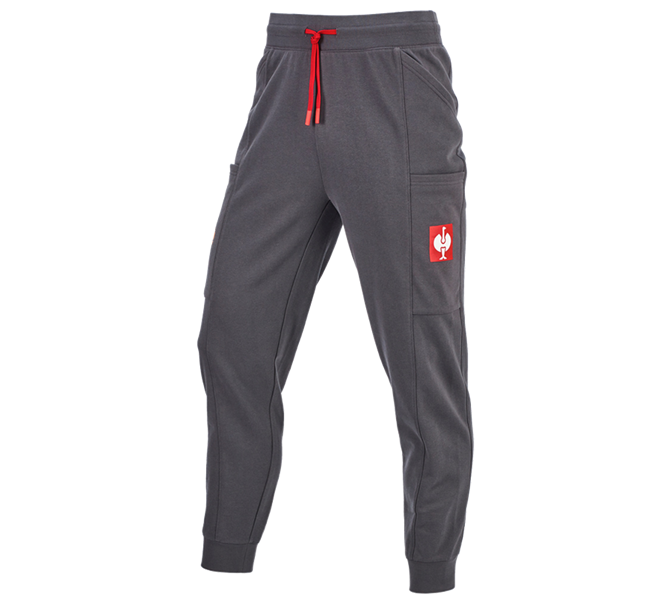 Main view, SUPER MARIO X STRAUSS, Super Mario Sweatpants, men's, anthracite