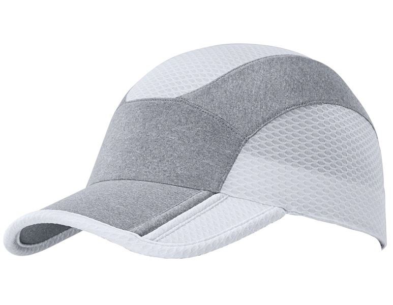 Main view, Caps, e.s. Functional cap comfort fit, white/platinum-melange