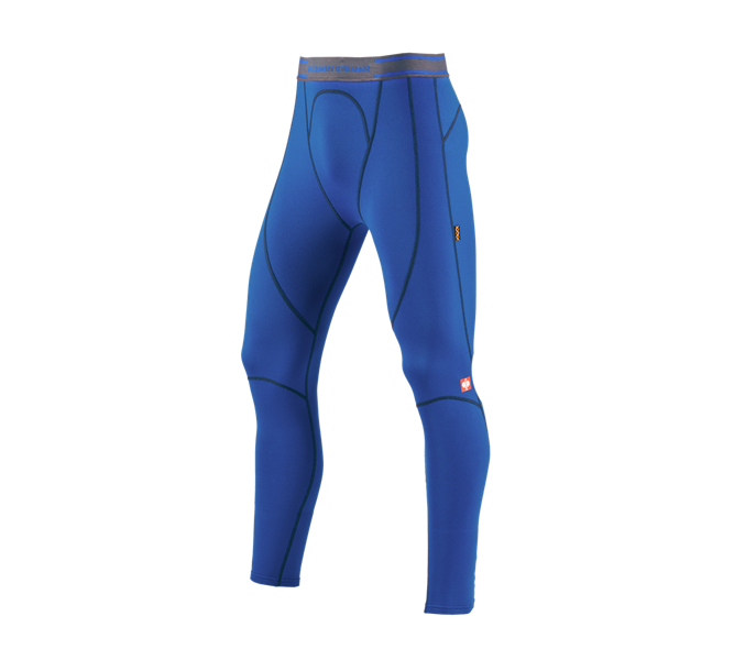 Main view, Long Johns, e.s. functional long-pants clima-pro-warm, men's, gentianblue