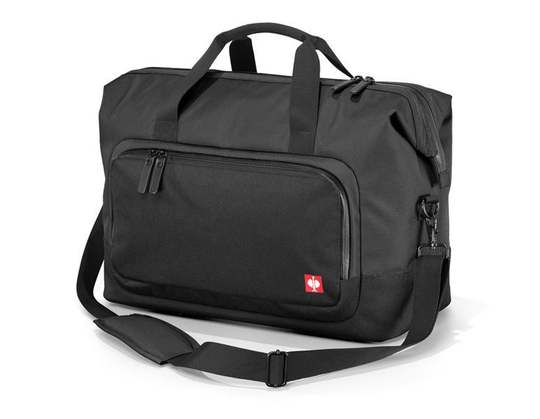 Main view, Overview of the e.s. collections, Duffle bag-travel bag e.s.work&travel, black