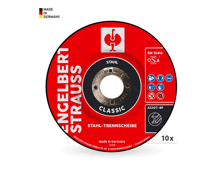 e.s. Steel cutting disc classic, pack of 10