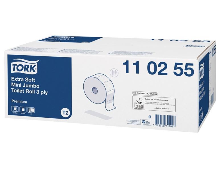 Tork toiletpapir Premium, Mini-Jumbo