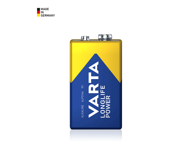 Main view, Electrical items, VARTA 9V-Block Batteries