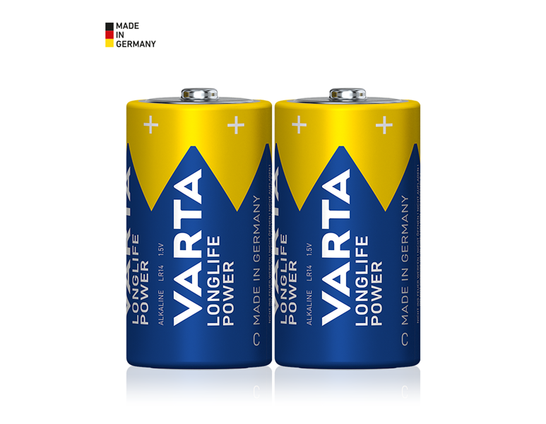 Hovedvisning, Elektronik, VARTA Baby C Batterier