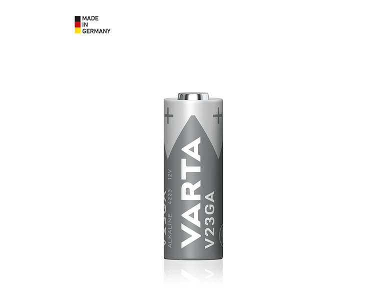 Hovedvisning, Elektronik, VARTA V23GA Batterier