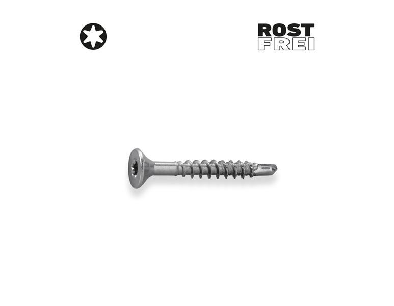 Wooden construction screw stainless steel plus