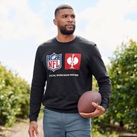 Visning 3, NFL Sweatshirt cotton, sort