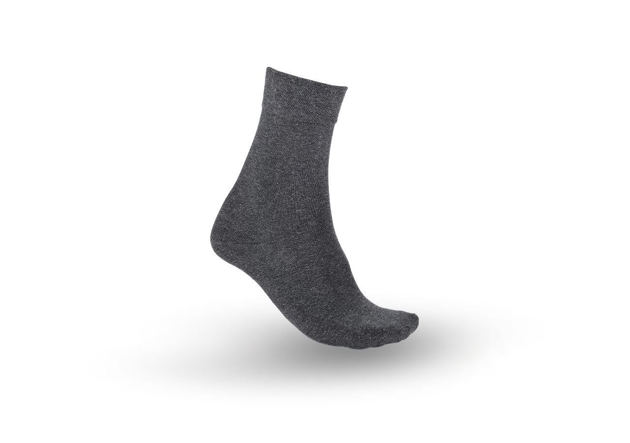 Sokker | Strømper: e.s. Business sokker classic light/high, 2 stk. + antracit