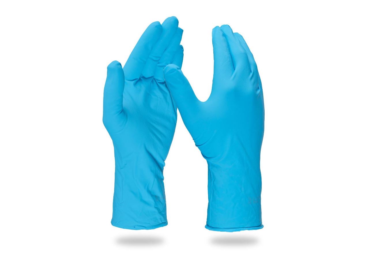 Chemically resistant: Disposable nitrile gloves Chem Risk II,powder-free