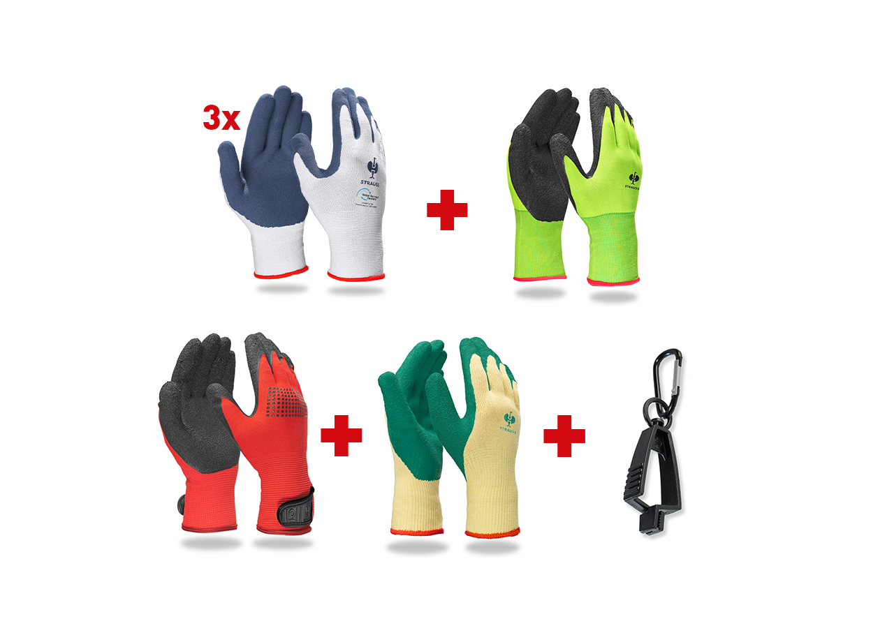 Personal Protection: Professional glove set latex II