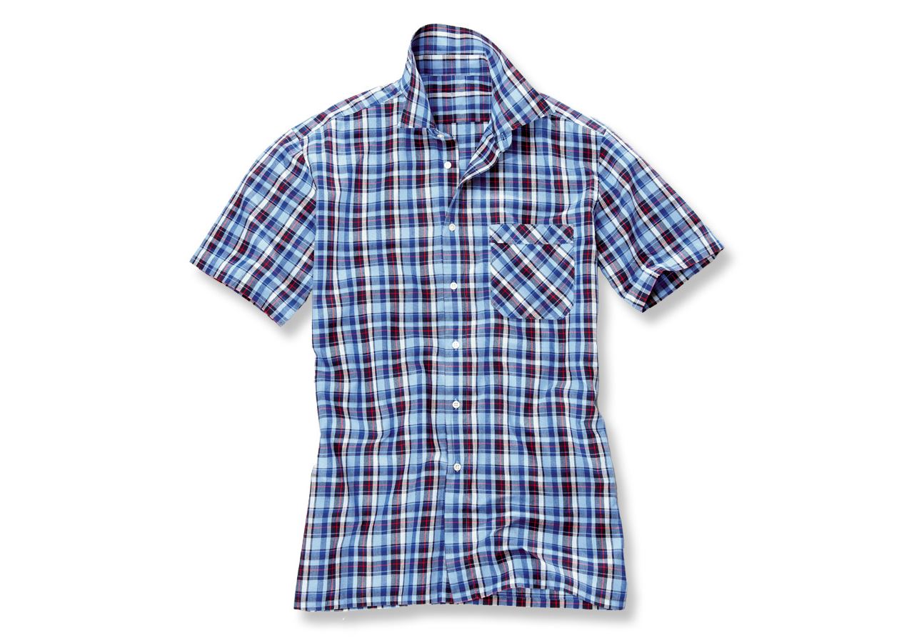 T-Shirts, Pullover & Skjorter: Kortærmet skjorte Rom + blå