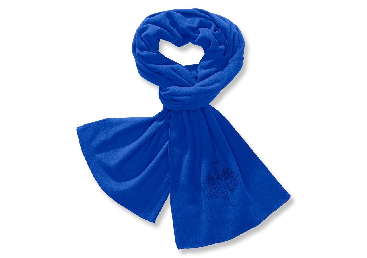 Cold: e.s. FIBERTWIN® microfleece scarf + royal