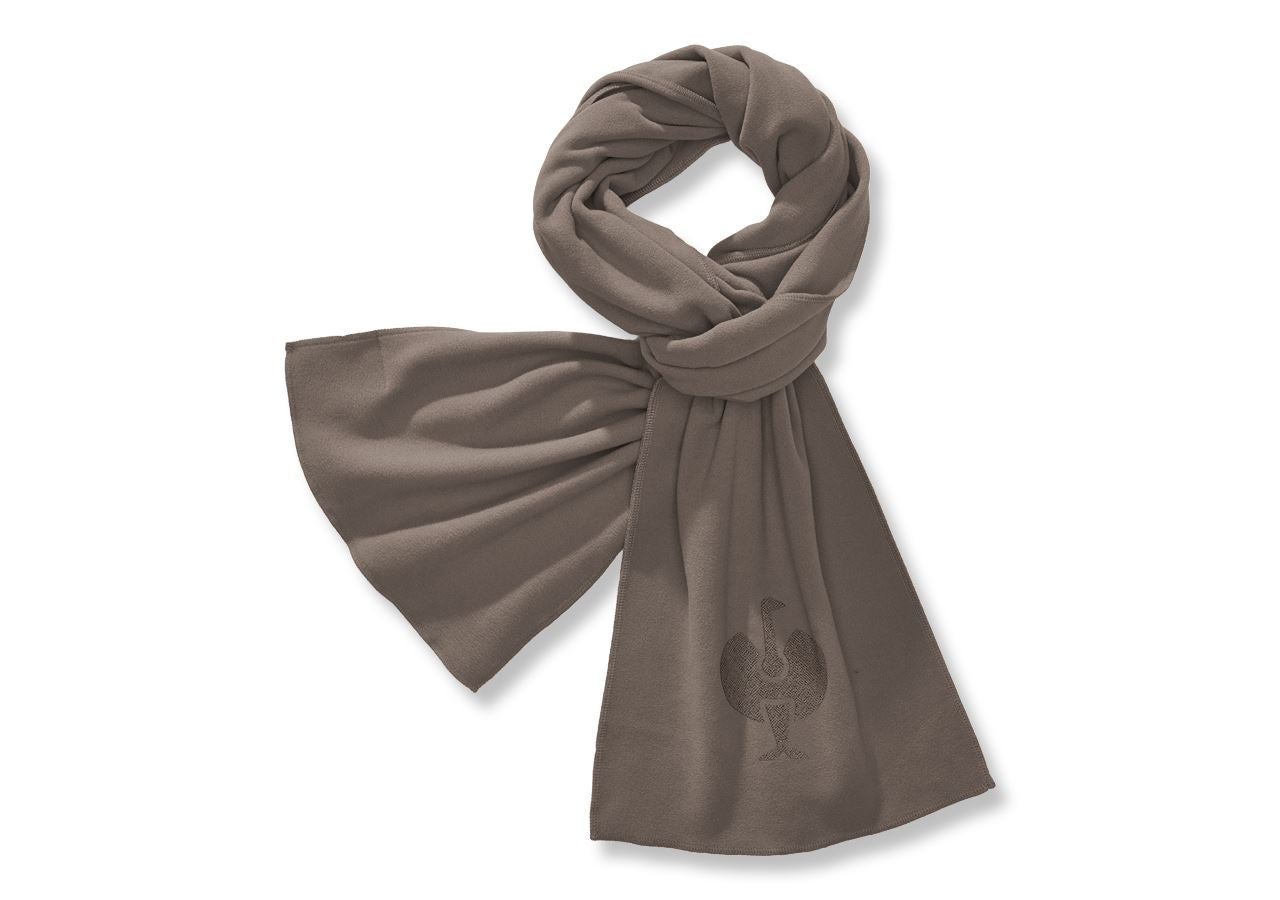 Cold: e.s. FIBERTWIN® microfleece scarf + stone