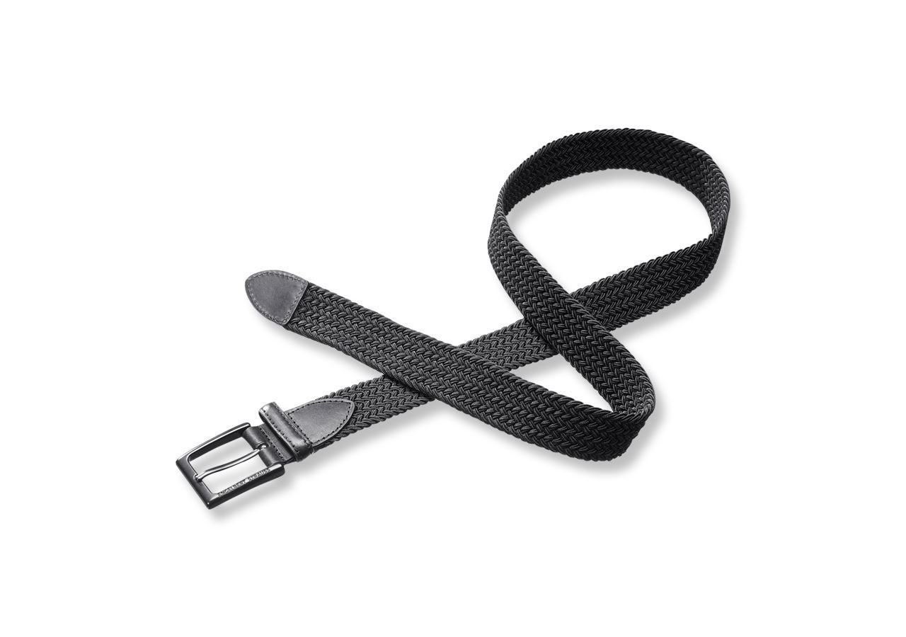 Accessories: e.s. Ladies' belt Stretch + black