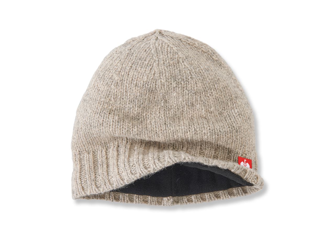 Accessories: e.s. Chunky knit hat + nature