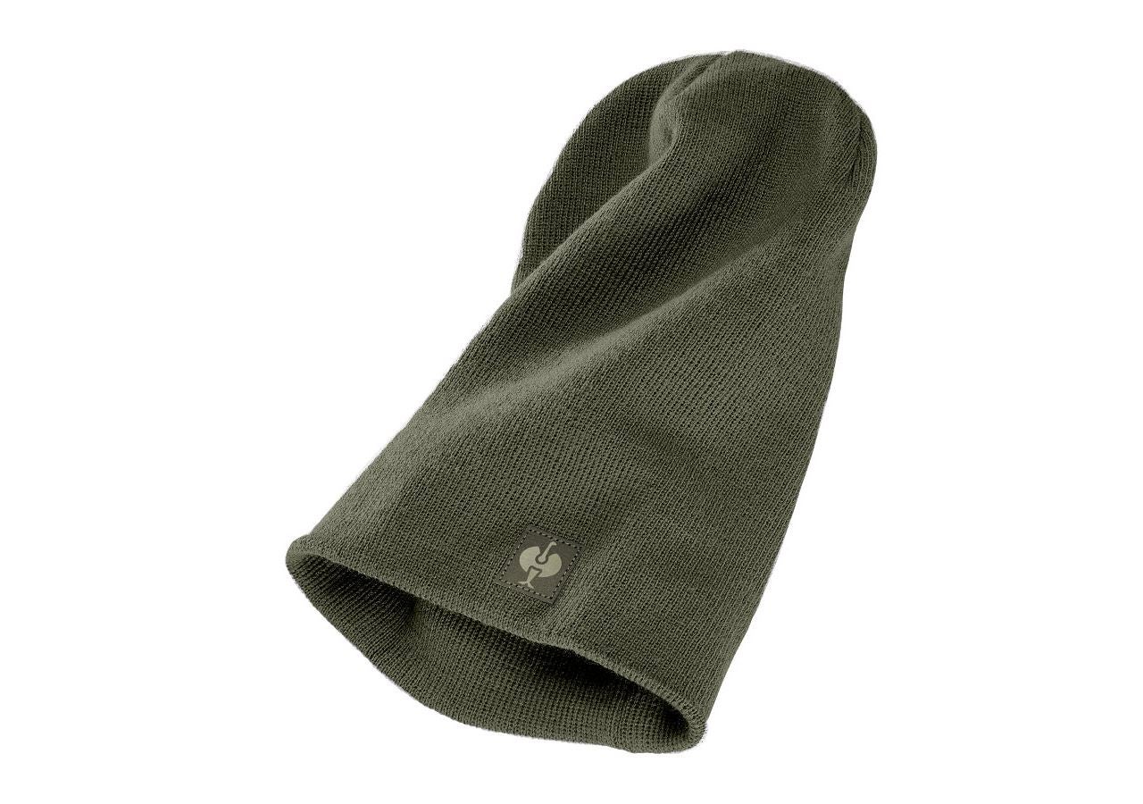 Accessories: Knitted cap e.s.motion ten,  children's + disguisegreen