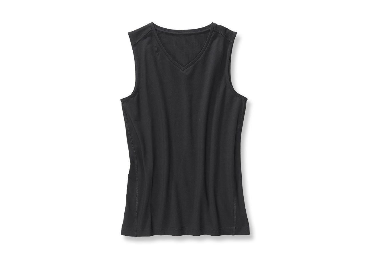 Underwear | Functional Underwear: e.s. Cotton stretch athletics shirt + black