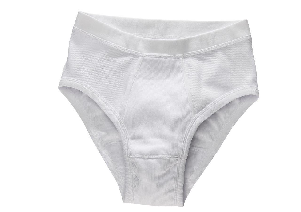 Undertøj | Termotøj: e.s. slip grovribbet classic, pakke med 2 stk. + hvid