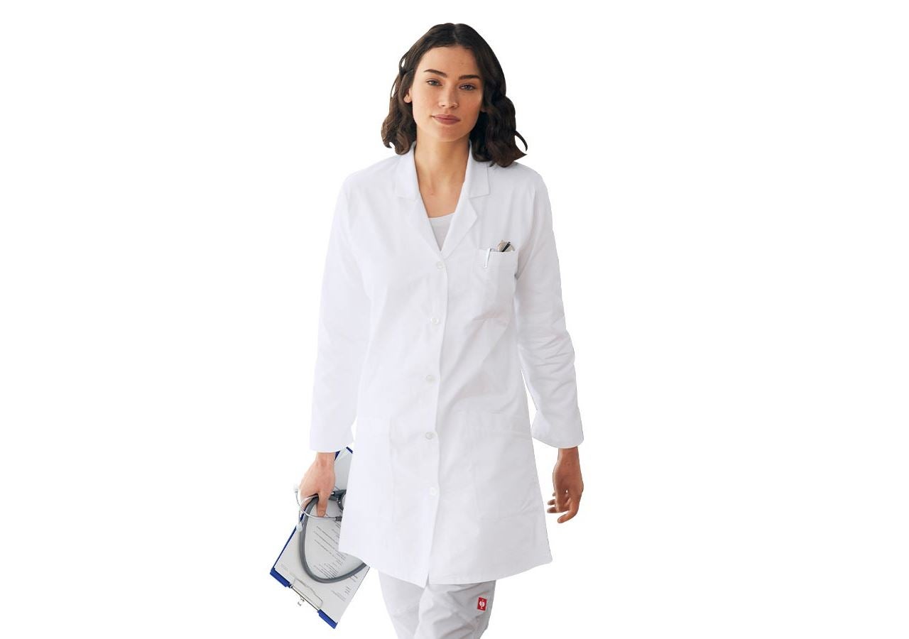 Healthcare Coats | Work Coats: Work Coat Gerlinde + white
