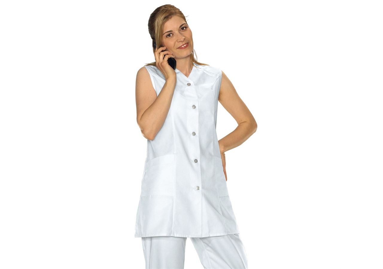 T-Shirts, Pullover & Skjorter: Tunika Petra + hvid