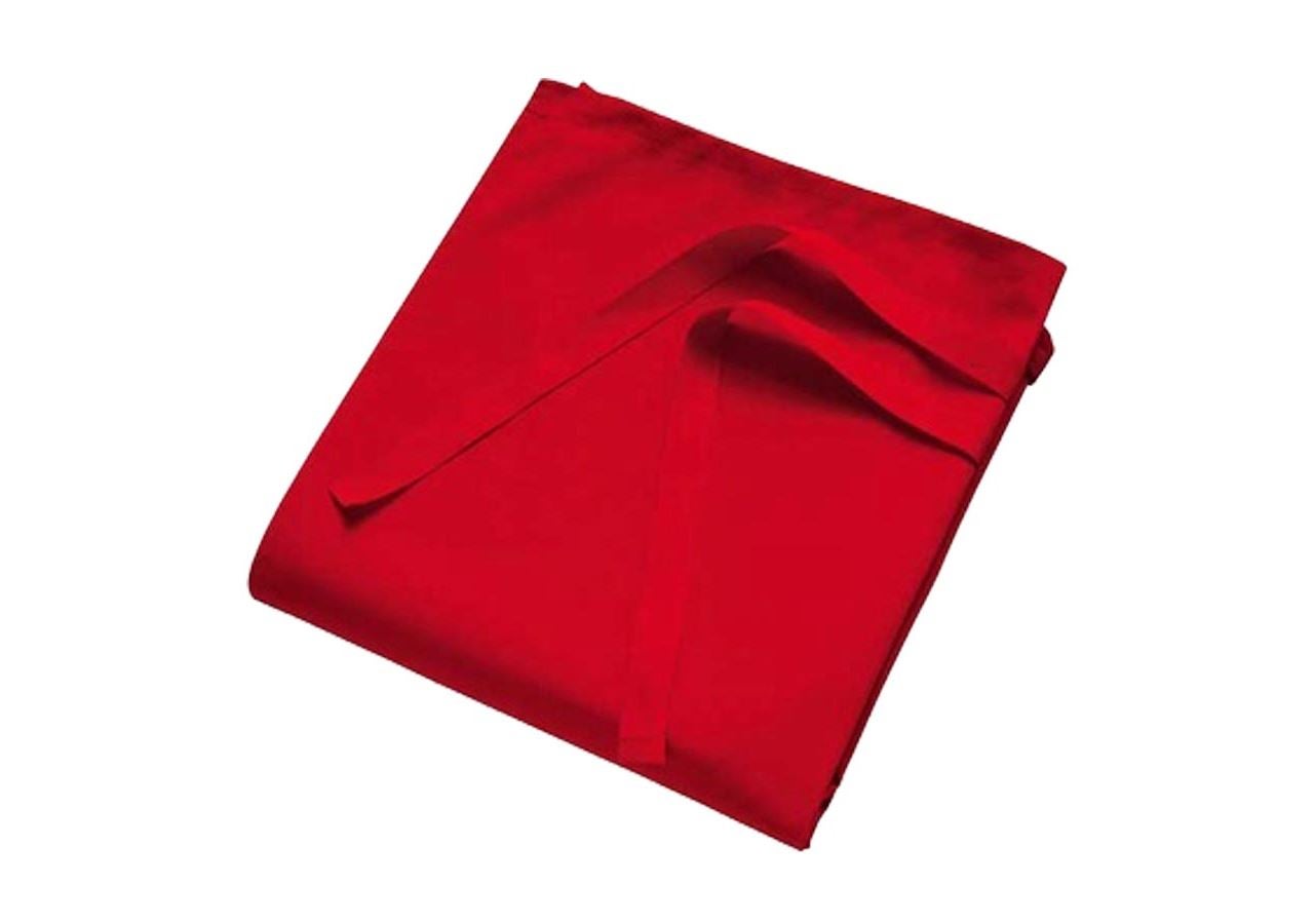Forklæder: Smækforklæde Villach + rød
