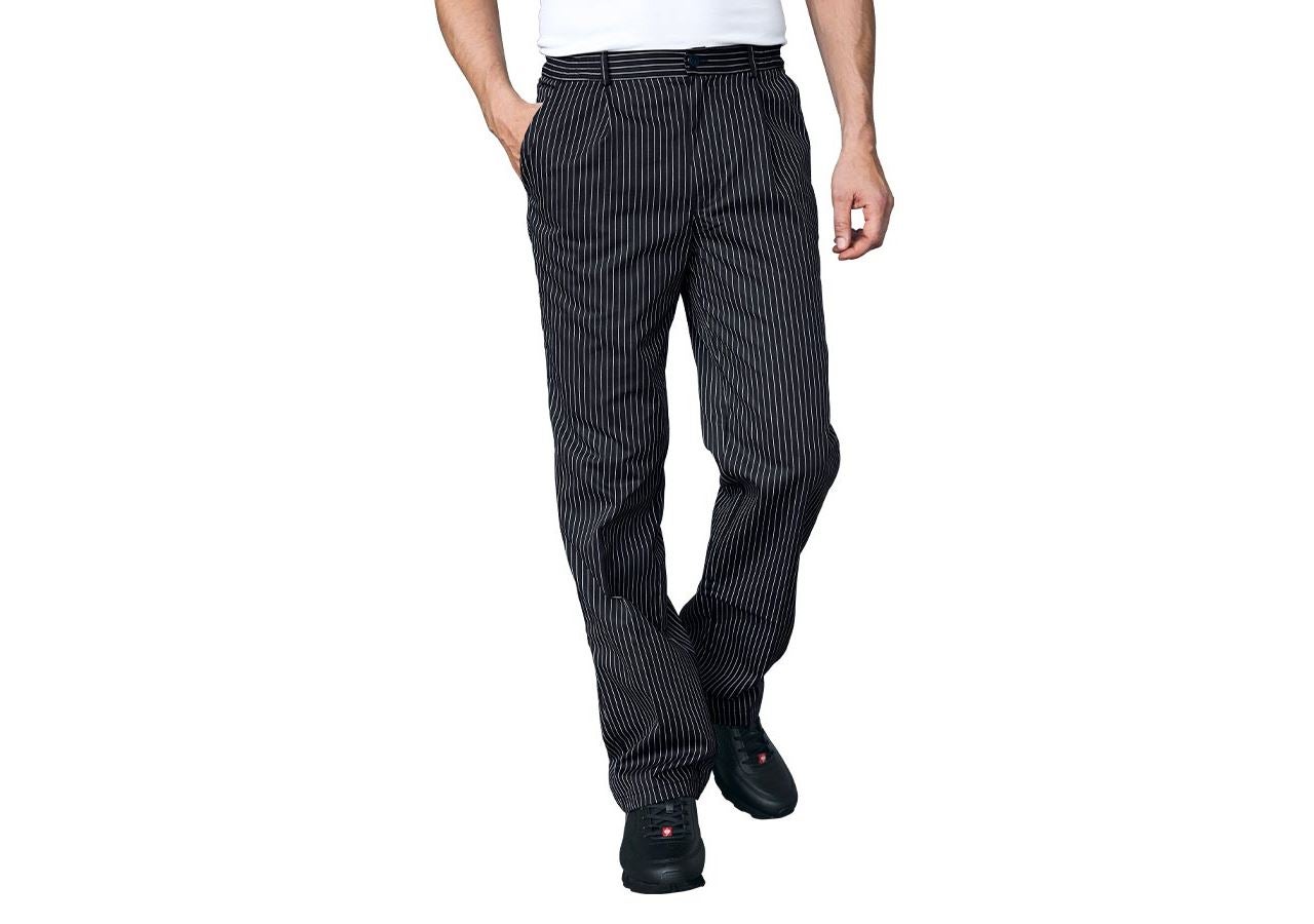 Topics: Chef's Trousers Elegance + black/white