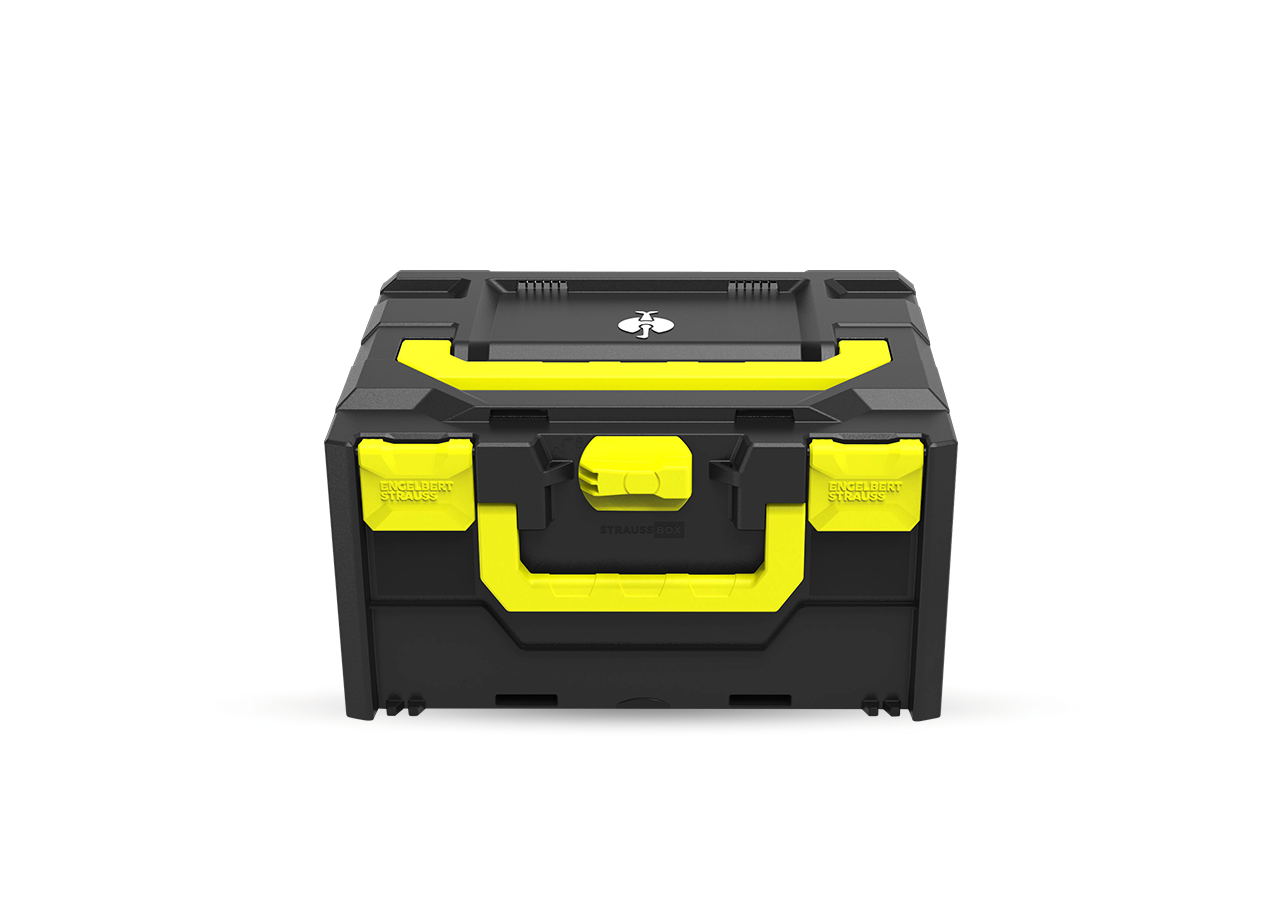 STRAUSSbox System: STRAUSSbox 215 midi Color + advarselsgul