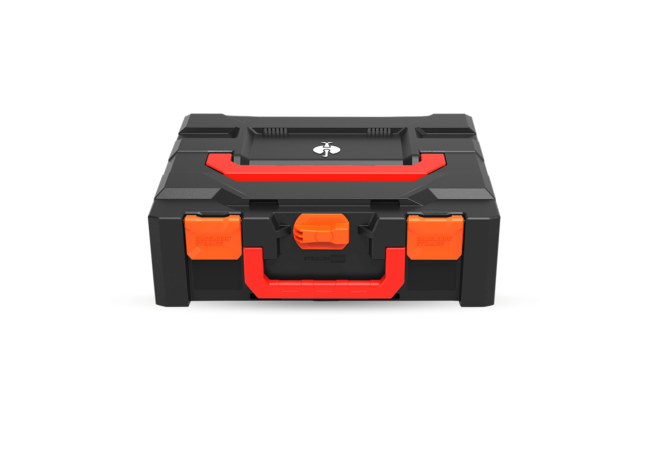 STRAUSSbox System: STRAUSSbox 145 midi+ Color + high-vis orange